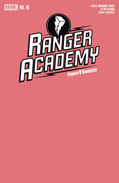 Ranger Academy #10 (Pink Blank Sketch Cover)