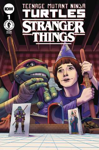 Teenage Mutant Ninja Turtles / Stranger Things #1 (Gorham Cover)