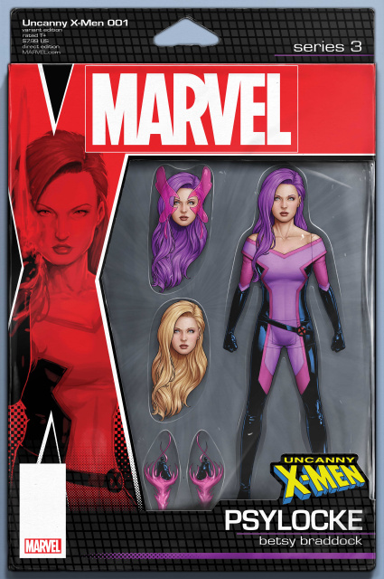 Uncanny X-Men #1 (Christopher Action Figure Party Cover)