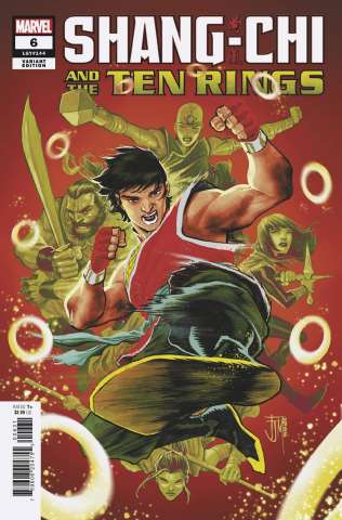 Shang-Chi and the Ten Rings #6 (25 Copy Manapul Cover)