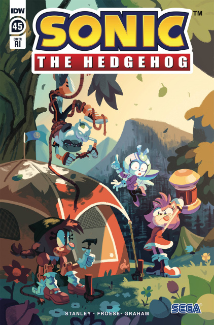 Sonic the Hedgehog #45 (10 Copy Fourdraine Cover)
