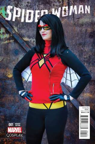 Spider-Woman #1 (Cosplay Cover)