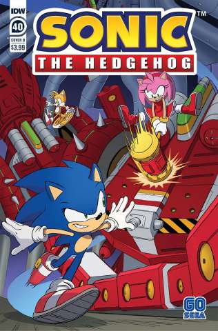 Sonic the Hedgehog #40 (Dan Schoening Cover)
