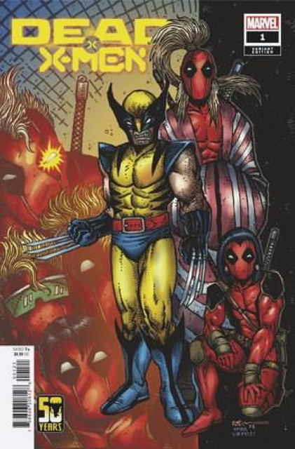 Dead X-Men #1 (Eastman Wolverine Wolverine Wolverine Cover)