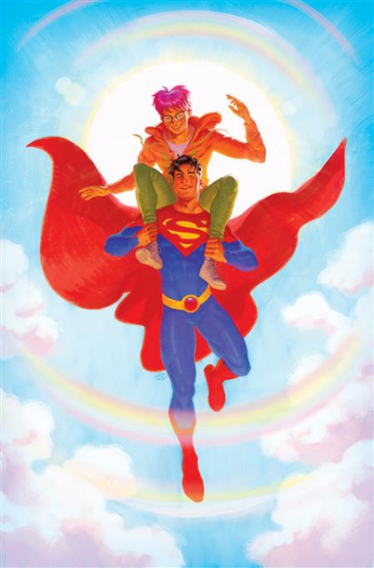 Superman: Son of Kal-El #12 (David Talaski Pride Month Card Stock Cover)