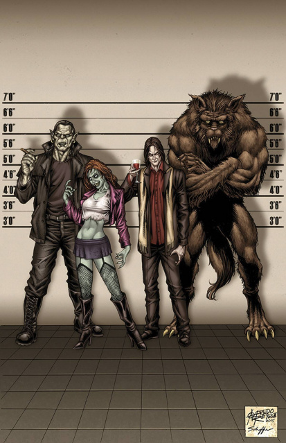 Grimm Fairy Tales: Escape From Monster Island #1 (Reyes Cover)