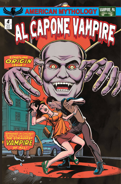 Al Capone, Vampire #4 (Homage Fraim & Fraim Cover)