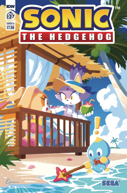 Sonic the Hedgehog Annual 2022 (Sonic Team Cover)