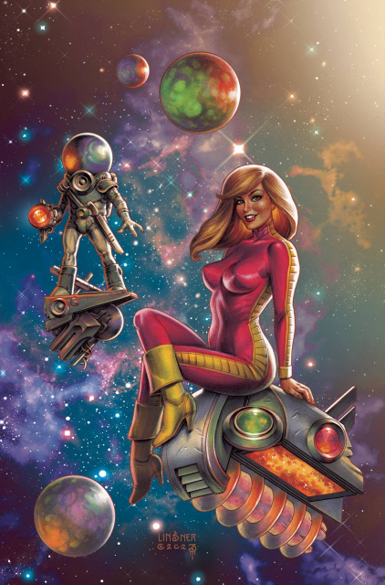 Barbarella #3 (Linsner Virgin Cover)