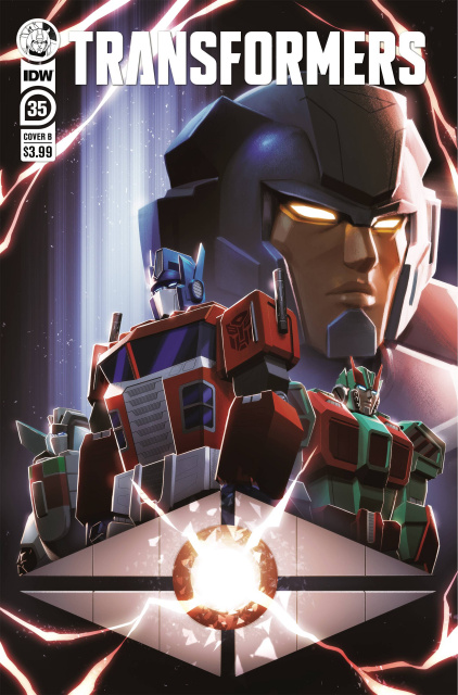 The Transformers #35 (Lafuente Cover)