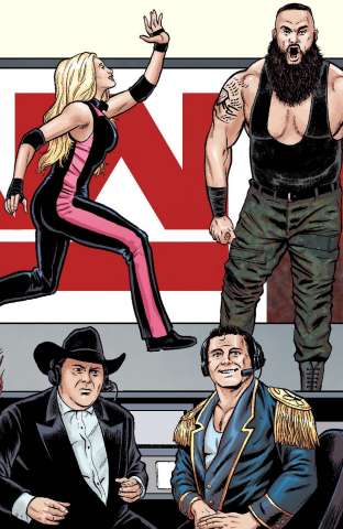 WWE #23 (Schoonover Raw Connecting Cover)