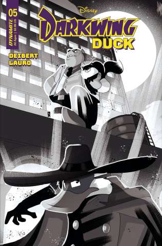 Darkwing Duck #5 (10 Copy Kambadais B&W Cover)