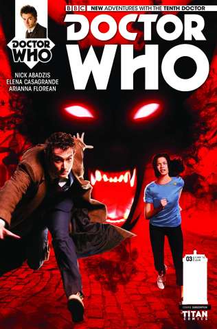 Doctor Who: New Adventures with the Tenth Doctor #3 (Subscription Cover)