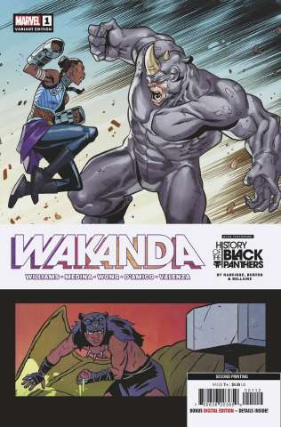 Wakanda #1 (Medina 2nd Printing)