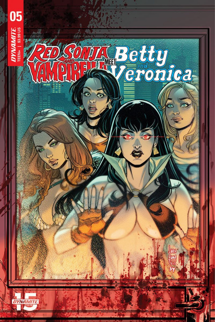 Red Sonja and Vampirella Meet Betty and Veronica #5 (Braga Cover)