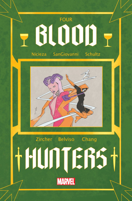 Blood Hunters #4 (Declan Shalvey Book Cover)