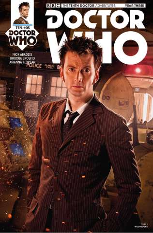 Doctor Who: New Adventures with the Tenth Doctor, Year Three #5 (Photo Cover)
