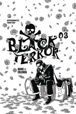 Black Terror #3 (20 Copy Fornes B&W Cover)