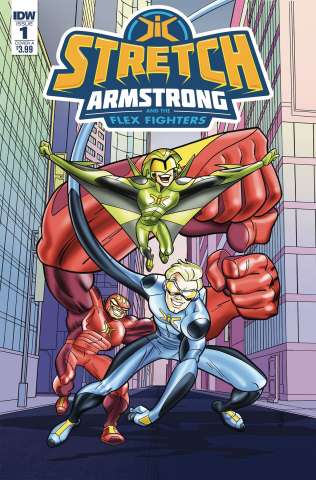 Stretch Armstrong and the Flex Fighters #1 (Amancio Cover)