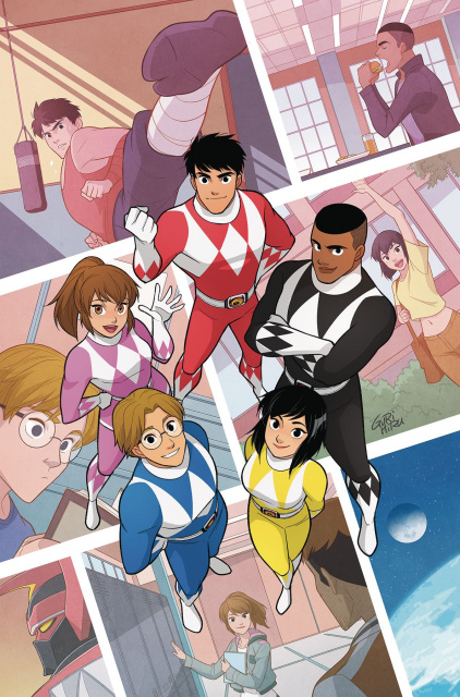 Go, Go, Power Rangers! Back To School #1 (Gurihiru Cover)