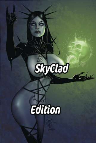 Tarot: Witch of the Black Rose #115 (Raven Hex Sky Clad Cover)