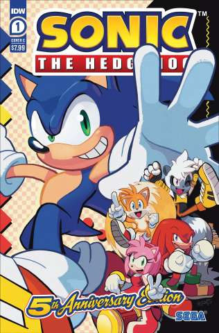 Sonic the Hedgehog #1 (Herms 5th Anniversary Edition)