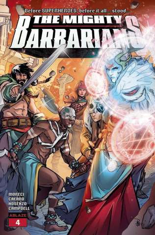 The Mighty Barbarians #4 (Diego Bonesso Cover)
