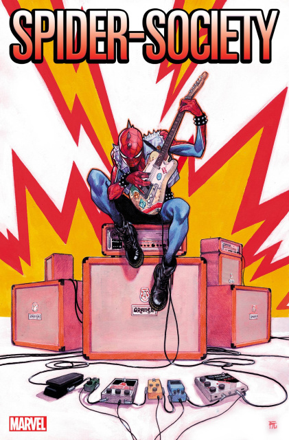 Spider-Society #4 (Dike Ruan Spider-Punk Cover)