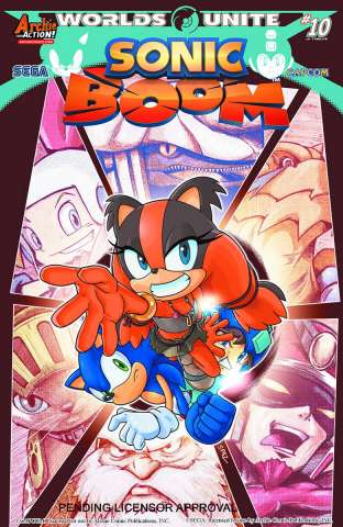 Sonic Boom #10 (Spaz Cover)