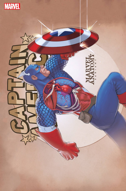 Captain America: Sentinel of Liberty #9 (Marvel Anatomy Cover)