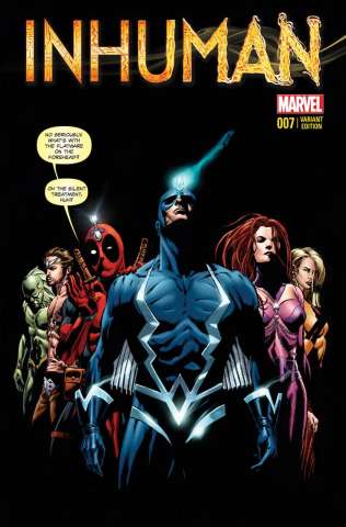 Inhuman #7 (Deadpool Cover)
