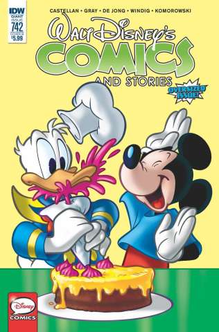 Walt Disney's Comics and Stories #742 (Coppola Cover)