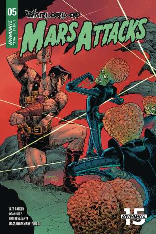 Warlord of Mars Attacks #5 (Melnikov Cover)