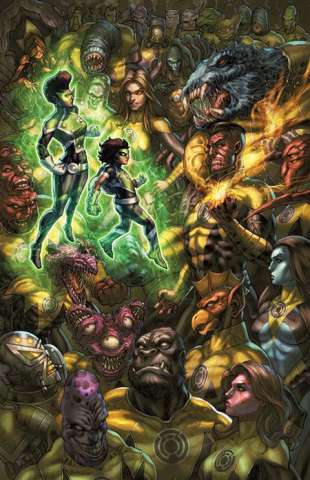 Green Lantern #10 (Alan Quah Card Stock Cover)