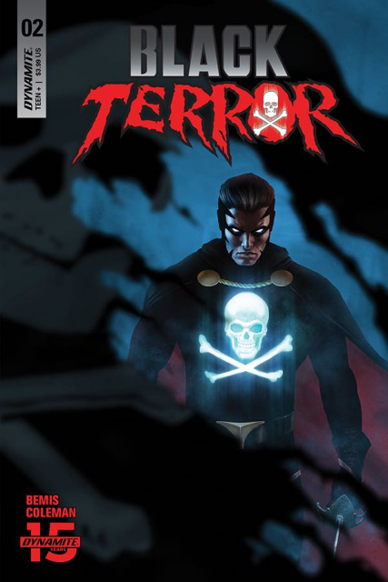 Black Terror #2 (30 Copy Rahzzah Blue Cover)