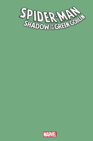 Spider-Man: Shadow of the Green Goblin #1 (Green Blank Cover)