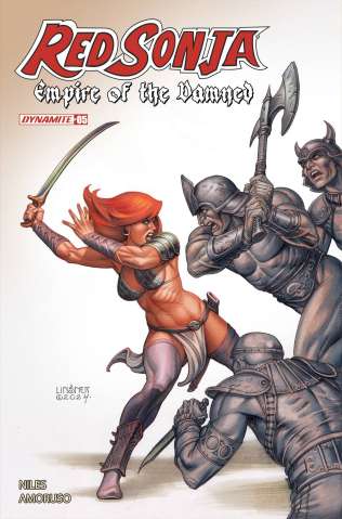 Red Sonja: Empire of the Damned #5 (Linsner Cover)