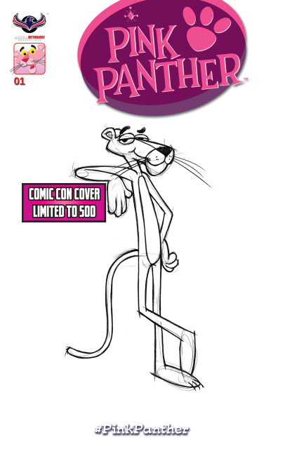 The Pink Panther #1 (Baltimore Comic Con Cover)