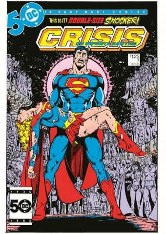 Crisis on Infinite Earths #7 (Facsimile Edition George Perez Cover)