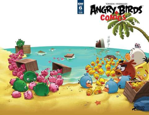 Angry Birds Comics #6 (Subscription Cover)