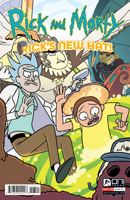 Rick and Morty: Rick's New Hat! #3 (Stern Cover)