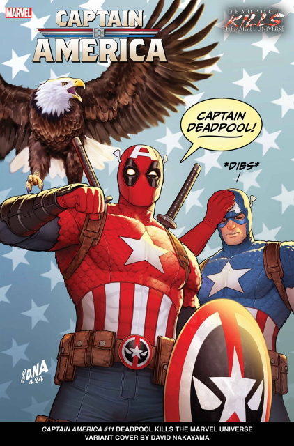 Captain America #11 (Deadpool Kills the Marvel Universe Cover)