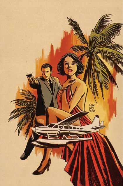 James Bond: Himeros #1 (Francavilla Metal Premium Cover)