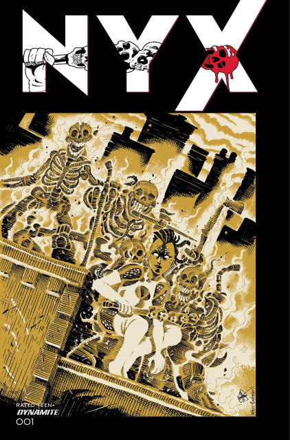 Nyx #1 (Bonus TMNT Homage Haeser Cover)