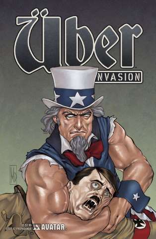 Über: Invasion #2 (Propaganda Poster Cover)