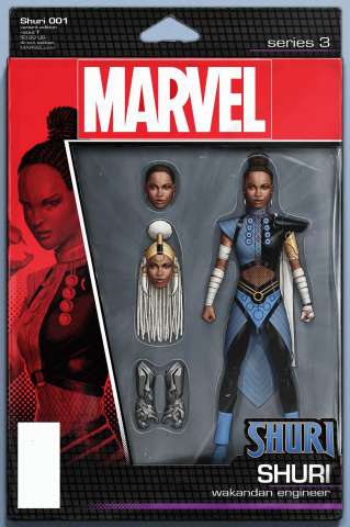Shuri #1 (Christopher Action Figure Cover)