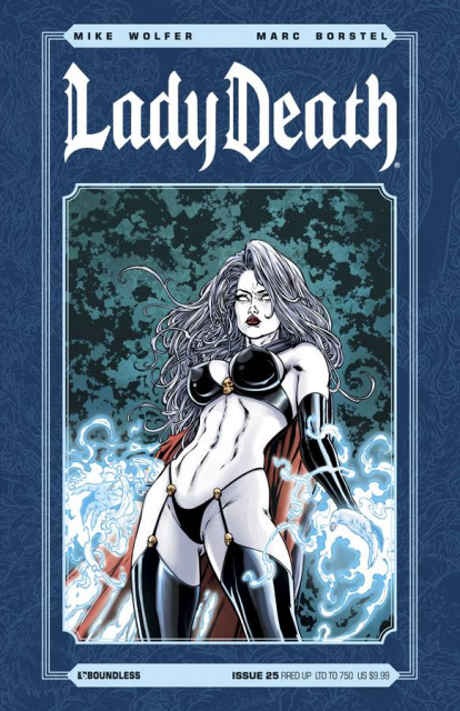 Lady Death #25 (Fired Up Cover)