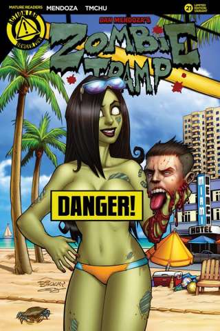 Zombie Tramp #21 (McKay Risque Cover)