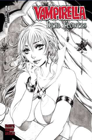 Vampirella: Dead Flowers #4 (10 Copy Turner Line Art Cover)