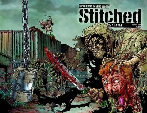 Stitched #8 (Wrap Cover)